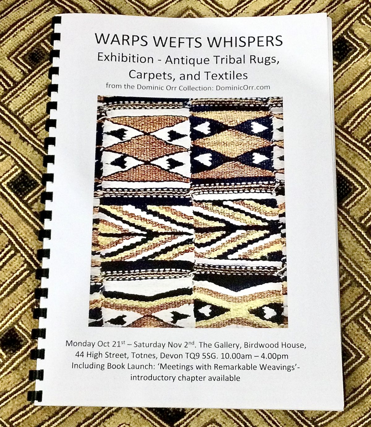 Warps Wefts Whispers Catalogue