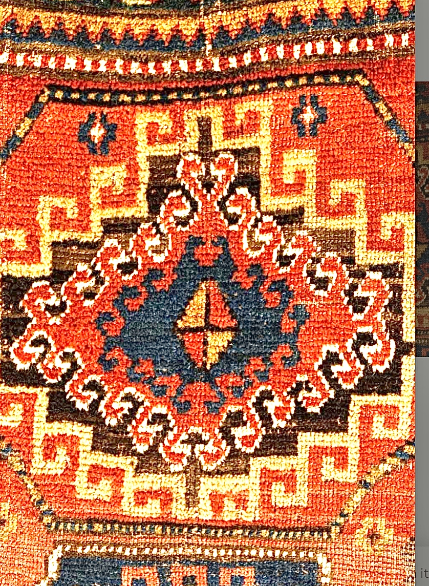 Bourdjalou Kazak detail